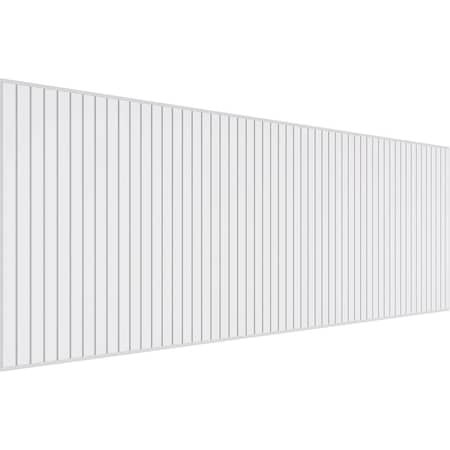 Ekena Millwork Set of Five Panels for 94 1/2"W x 36 1/4"H Beadboard Fretwork Wainscot Wall Paneling WPKP18X01X19BBD